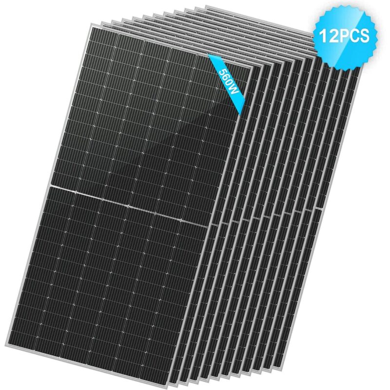 SunGold 560 Watt Bifacial Perc Solar Panel - Image 10