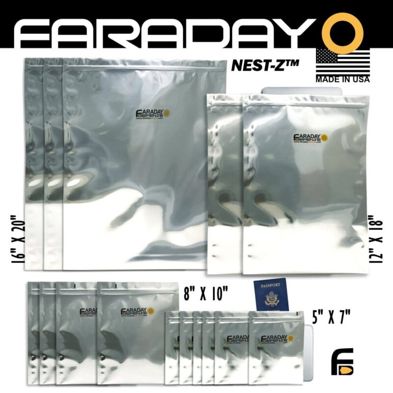 Faraday Defense NEST-Z Kit Faraday Bags - Image 13