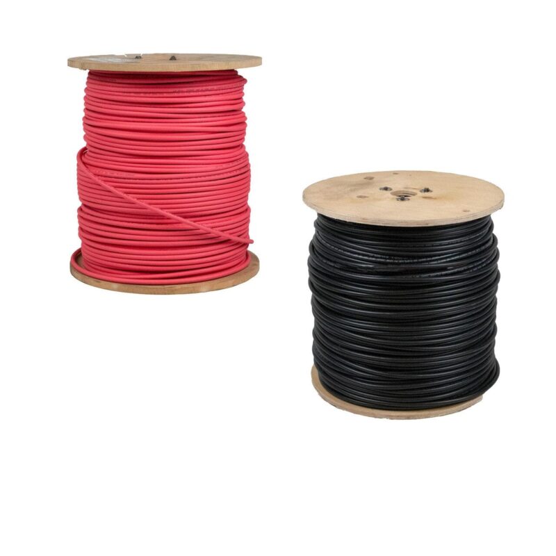 Copper PV Wire | Black and Red