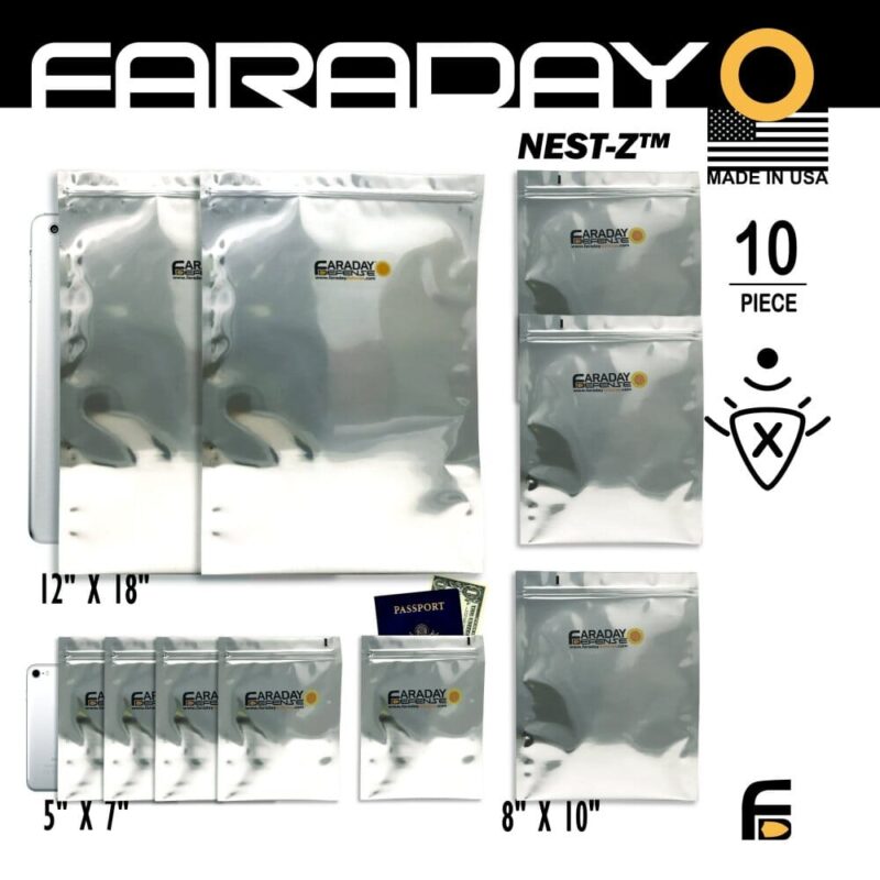 Faraday Defense NEST-Z Kit Faraday Bags - Image 16