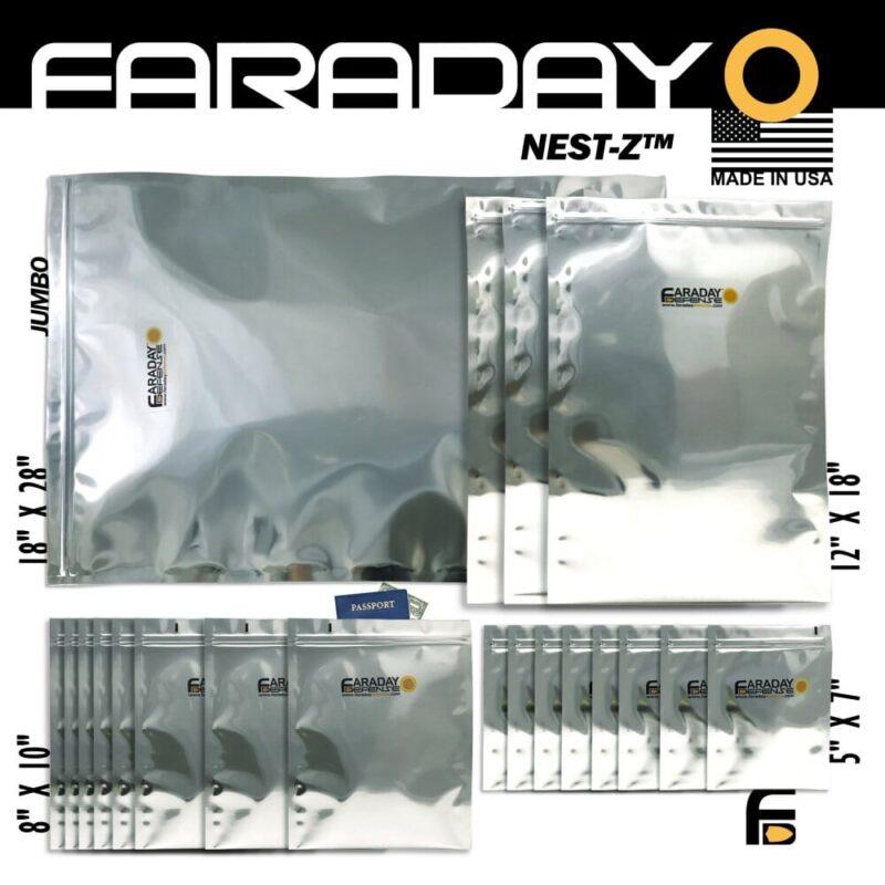 Faraday Defense NEST-Z Kit Faraday Bags - Image 11