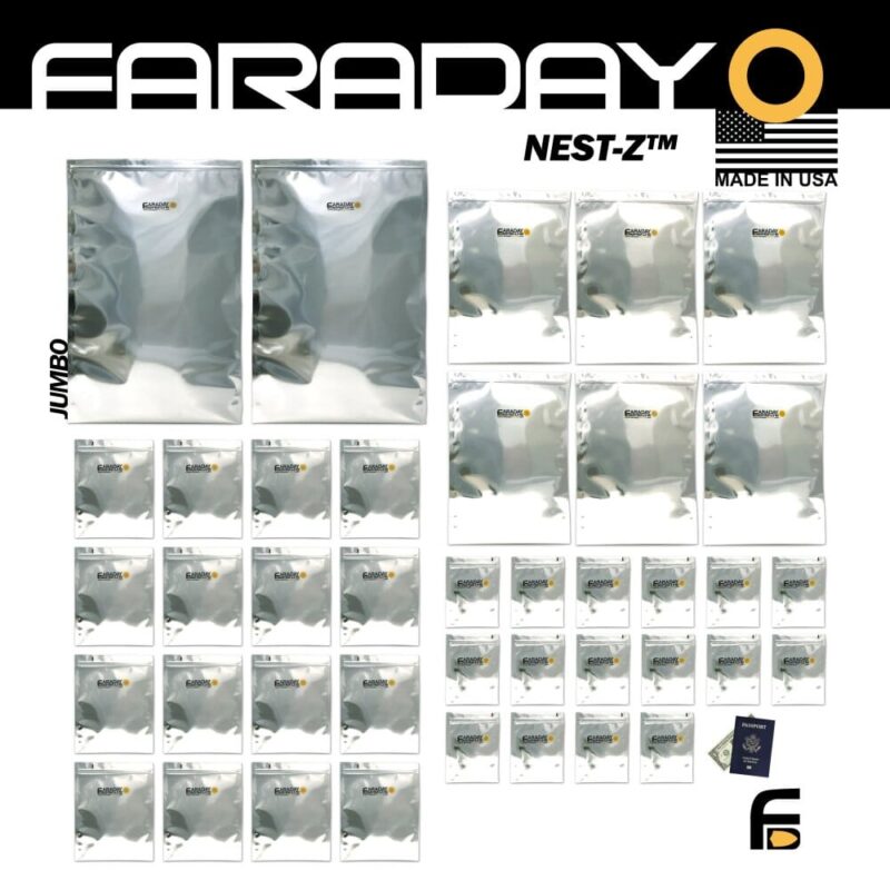 Faraday Defense NEST-Z Kit Faraday Bags - Image 9