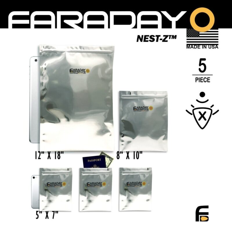 Faraday Defense NEST-Z Kit Faraday Bags - Image 21