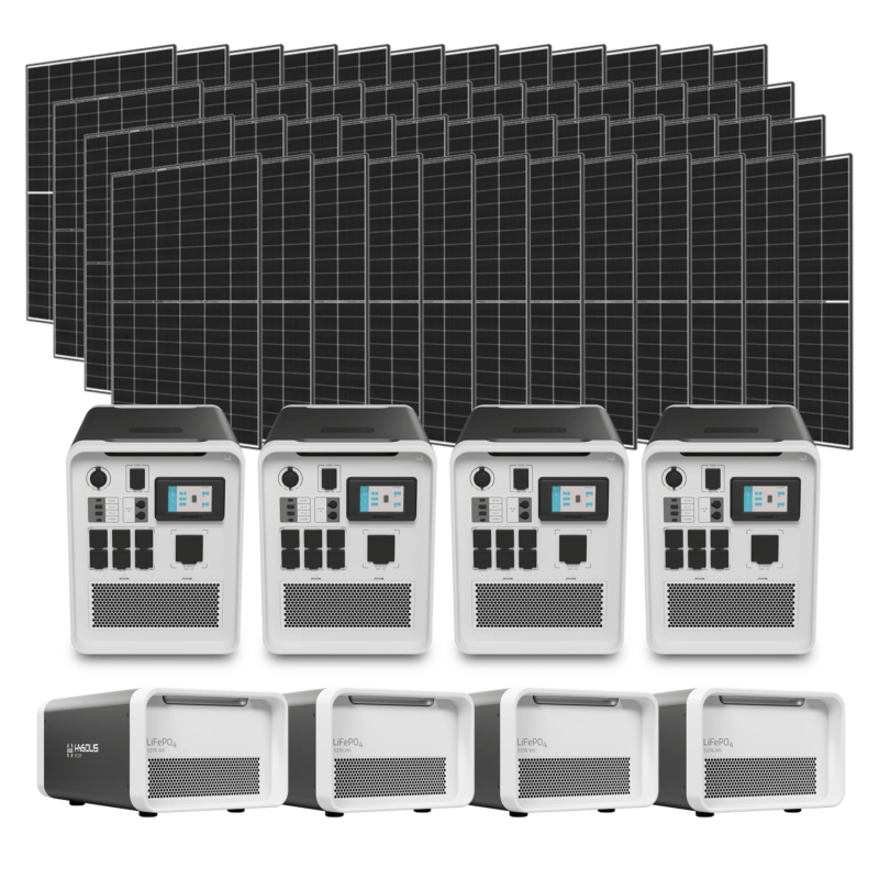 Hysolis [Apollo 5K] 120V / 240V Split Phase Solar Kits - 6,000W Solar Power Station + Choose Your Custom Bundle | Complete Solar Kit - Image 14