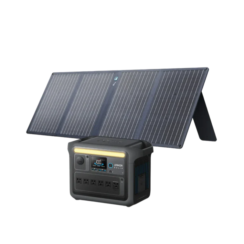 Anker SOLIX C1000X 1056Wh / 1800W Portable Power Station + Choose Your Custom Bundle | Complete Solar Kit - Image 16