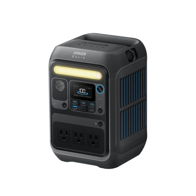 Anker SOLIX C200X 230Wh / 300W Portable Power Station | For Camping, Traveling, and Emergencies