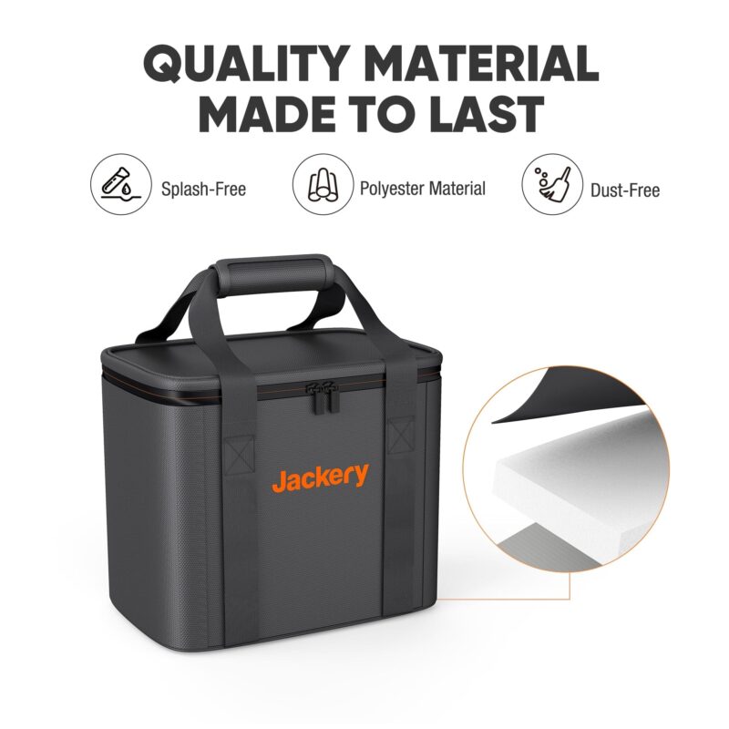 Jackery Carrying Case Bag (M Size) for Explorer 880/1000 Pro - Black (Power Station Not Included) - Image 3