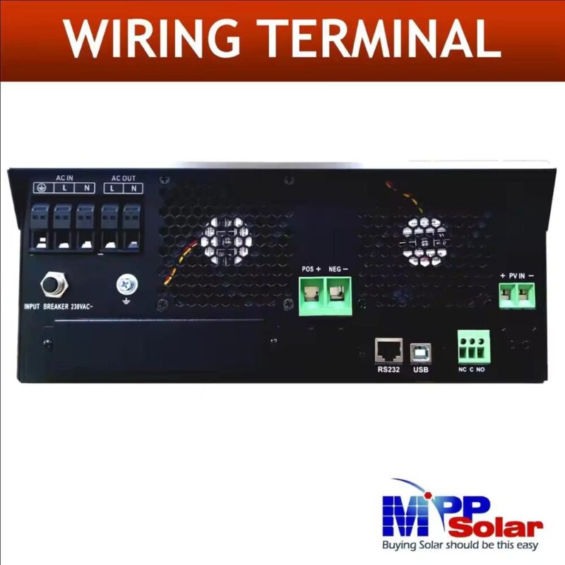 MPP Solar 3000W 110V 24V Low Voltage Solar inverter - Image 5